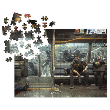 Eurographics Puzzles (1000 Pieces): Cyberpunk 2077 - Metro Life