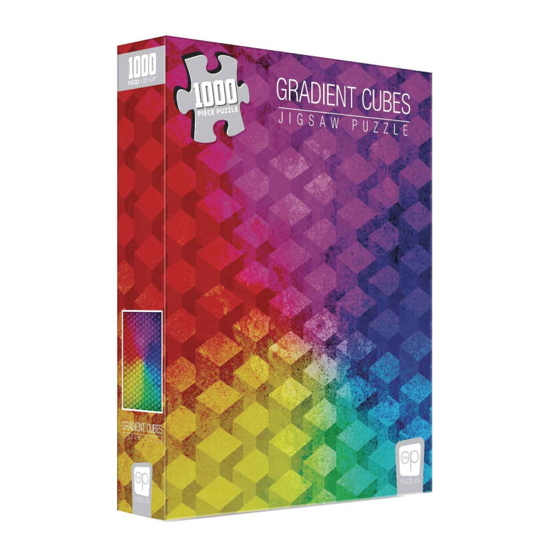 The OP Puzzles (1000 Pieces): Gradient Cubes