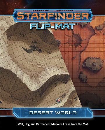 Starfinder RPG Flip-Mat: Desert World