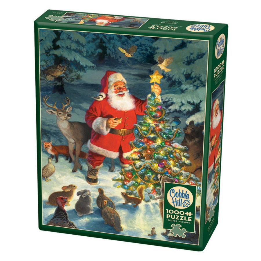 Cobble Hill Puzzles (1000 Pieces): Santa's Tree