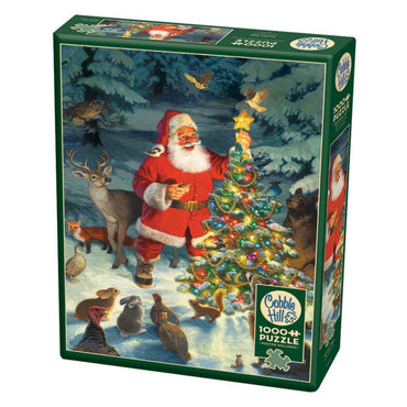 Cobble Hill Puzzles: 1000 Pieces: Santa's Tree