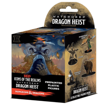 Dungeons & Dragons Miniatures: Icons of the Realms - Waterdeep Dragon Heist Booster Pack