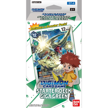Digimon Starter Deck Giga Green