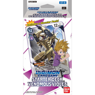 Digimon Starter Deck Venomous Purple