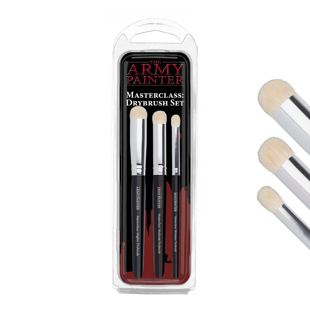 Army Painter: Masterclass Brushes - Drybrush Set