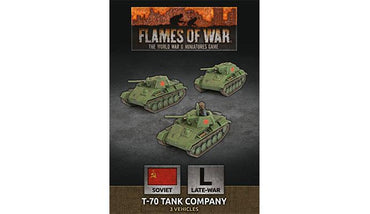 Flames of War: T-70 Tank Company Late War