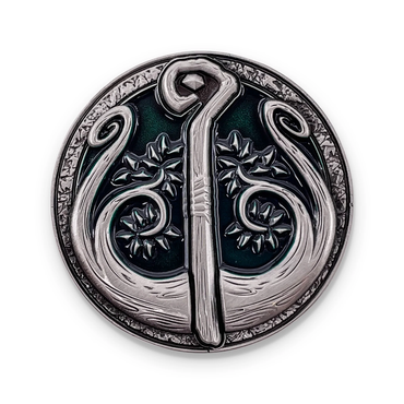 Norse Foundry: Metal 50mm Class Coin: Druid