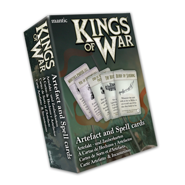 Kings of War: Spell & Artefact Cards