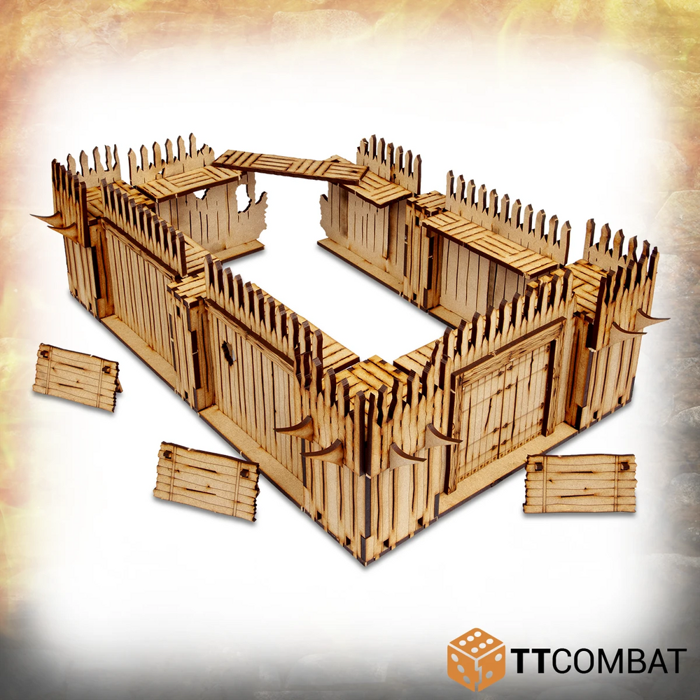 TTCombat: Fantasy Realms: Savage Domain: Palisade Walls