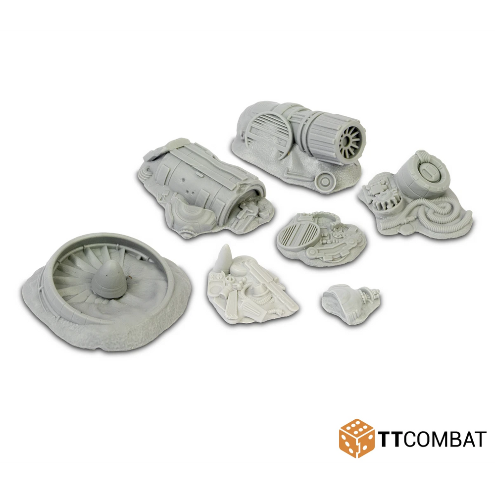 TTCombat: Sci-Fi Utopia - Scrapyard Accessories