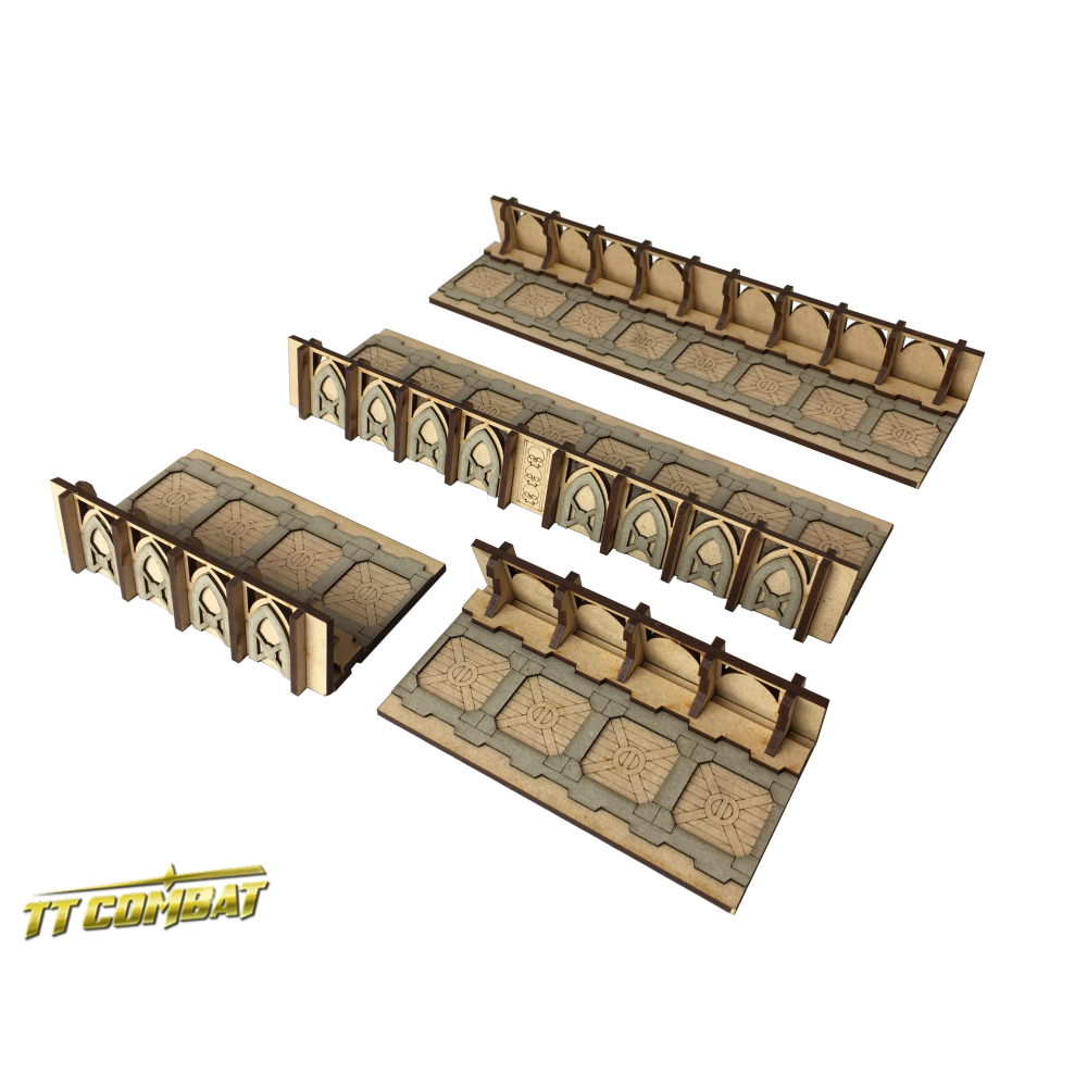 TTCombat: Sci-Fi Gothic: Fortified Trench Straight Sections