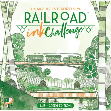 Railroad Ink Challenge - Lush Green