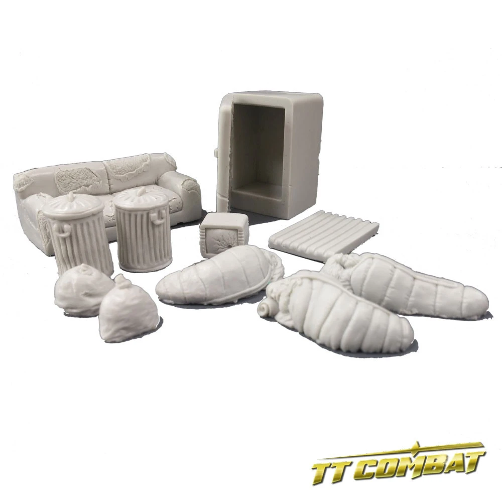 TTCombat: City Scenics: Back Alley Accessories 1