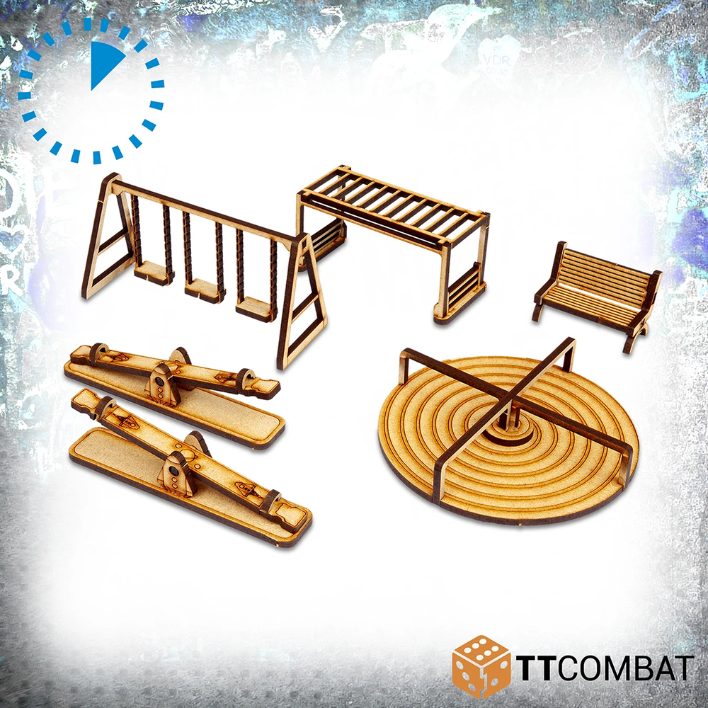 TTCombat: City Scenics: Play Park Set