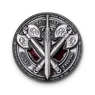 Norse Foundry: Metal 50mm Class Coin: Barbarian