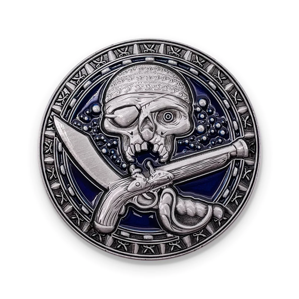 Norse Foundry: Metal 50mm Class Coin - Swashbuckler