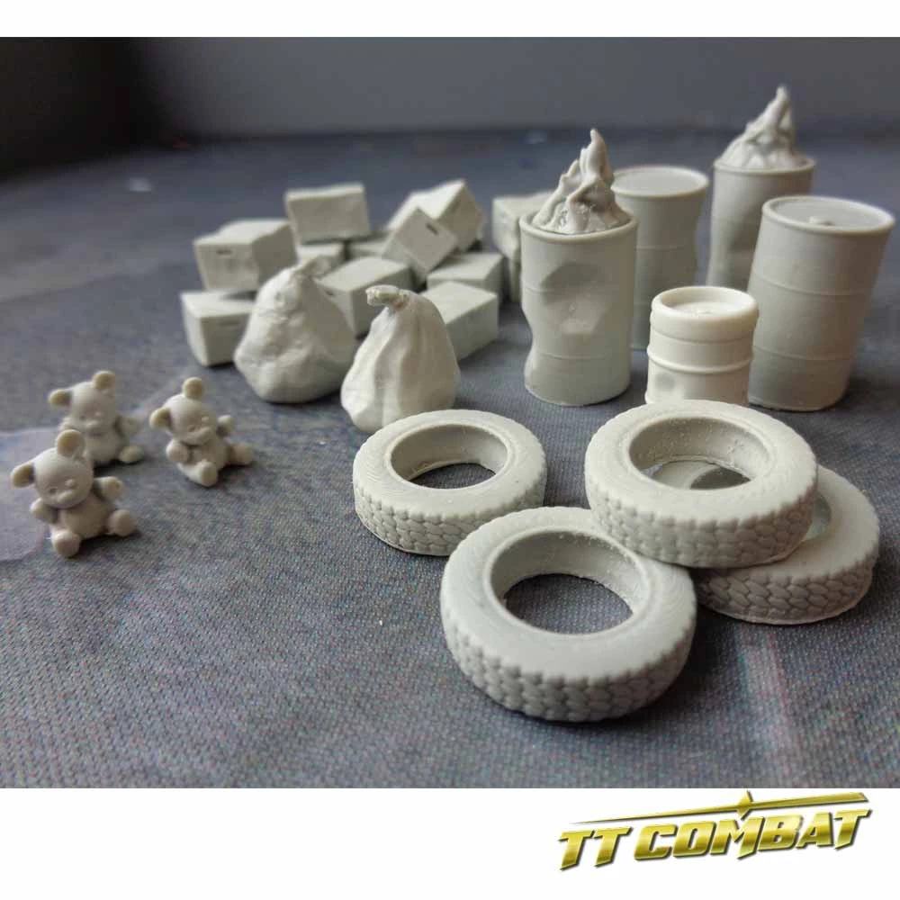 TTCombat: City Scenics: Back Alley Accessories 2
