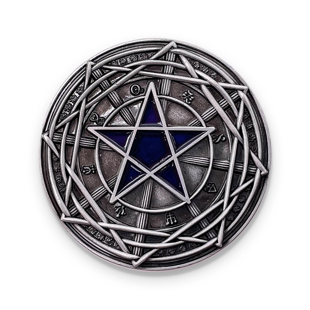 Norse Foundry: Metal 50mm Class Coin - Warlock