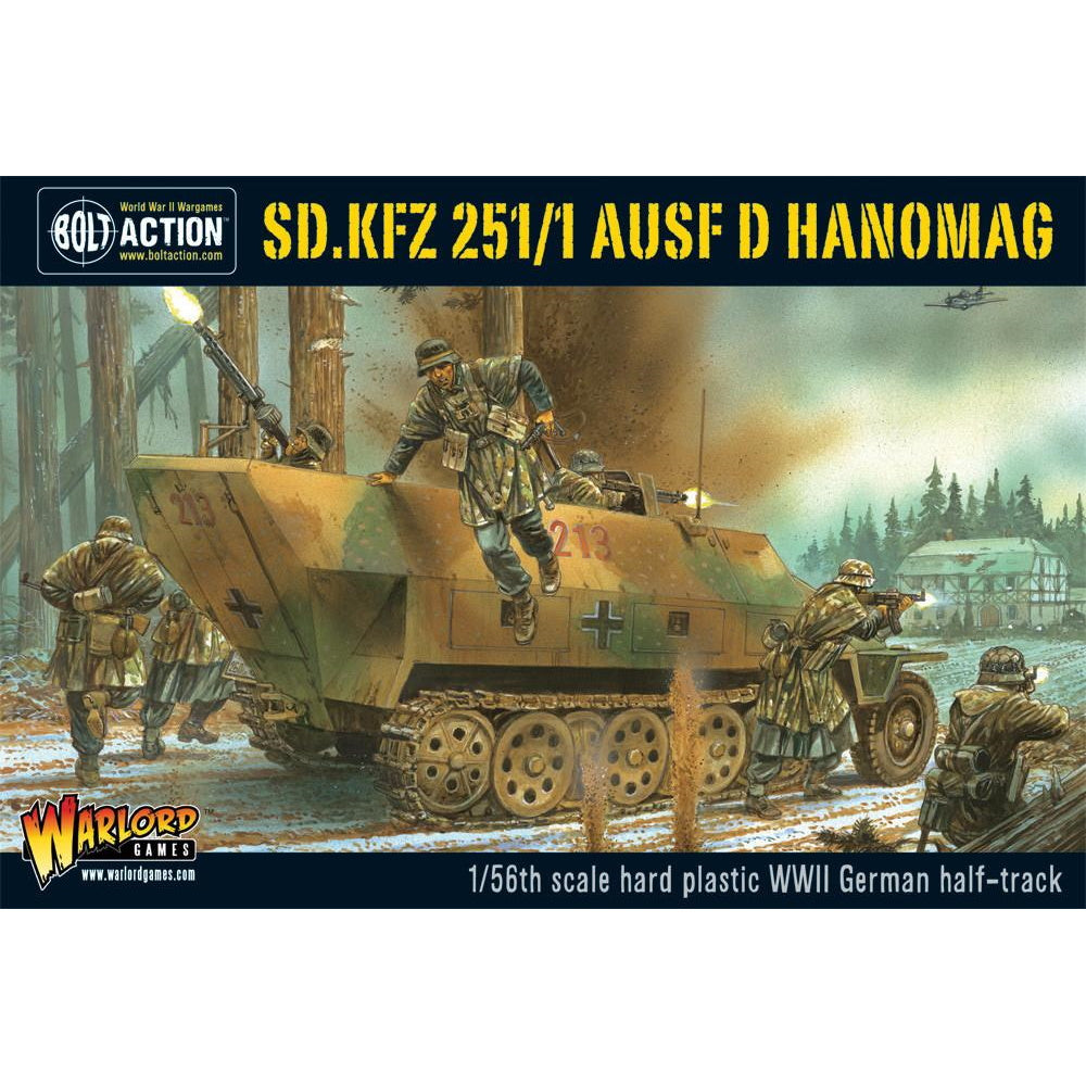 Bolt Action: Sd.kfz 251/1 Asf D Hanomag