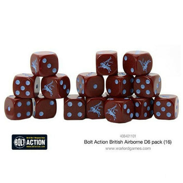 Bolt Action Dice - British Airborne D6 Pack