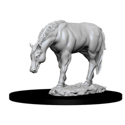 RPG Minis: Horse & Hitch
