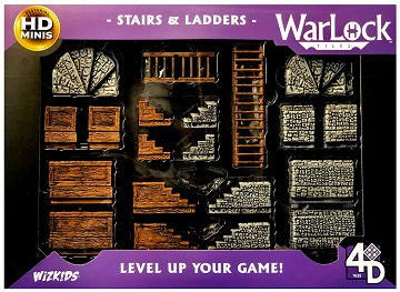 Warlock Dungeon Tiles: Stairs & Ladders