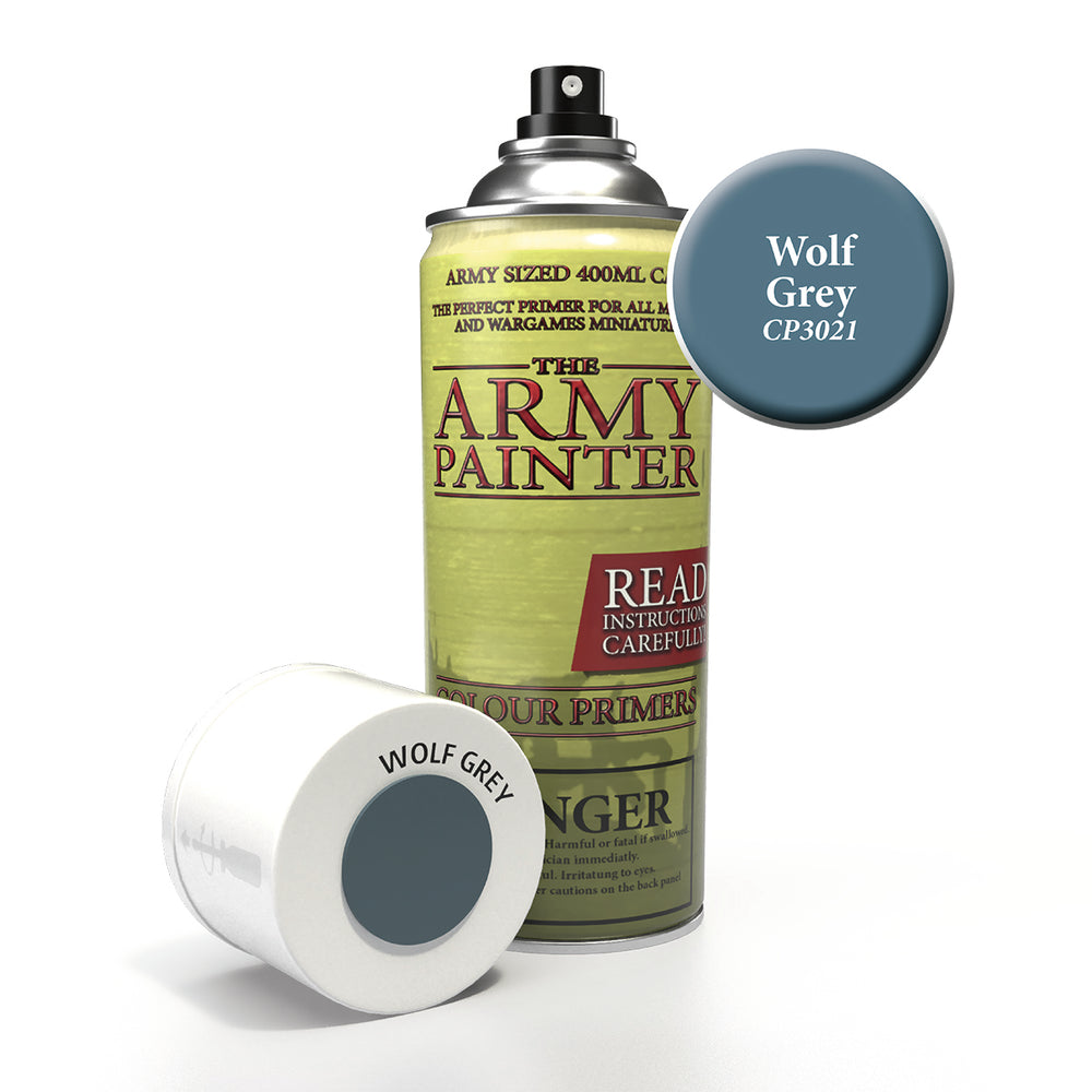 Army Painter: Spray Primer - Wolf Grey