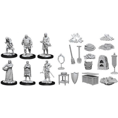 RPG Minis: Castle - Kingdom Retainers Set