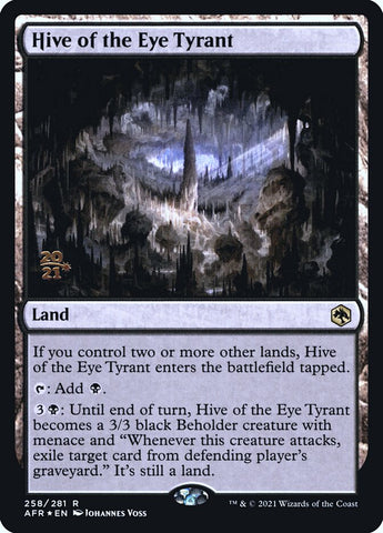 Hive of the Eye Tyrant [Dungeons & Dragons: Adventures in the Forgotten Realms Prerelease Promos]