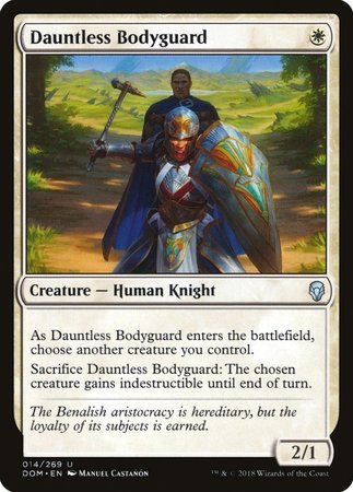 Dauntless Bodyguard [Dominaria]