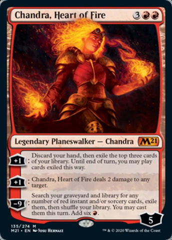 Chandra, Heart of Fire [Core Set 2021]