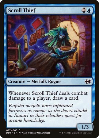 Scroll Thief [Duel Decks: Merfolk vs. Goblins]