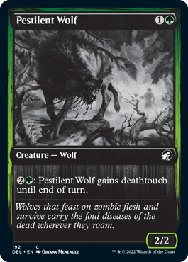 Pestilent Wolf [Innistrad: Double Feature]