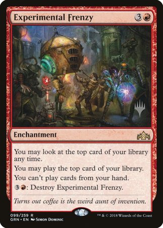 Experimental Frenzy [Guilds of Ravnica Promos]