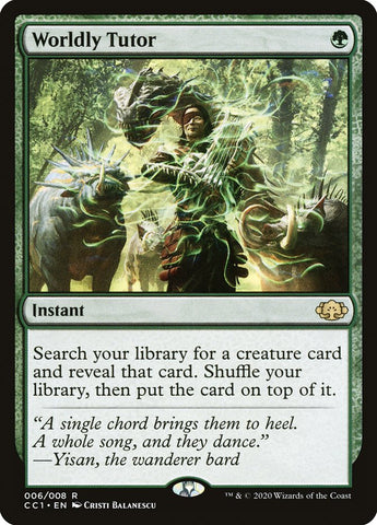Worldly Tutor [Commander Collection Green]