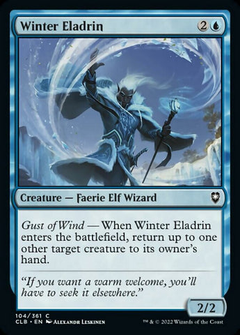 Winter Eladrin [Commander Legends: Battle for Baldur's Gate]