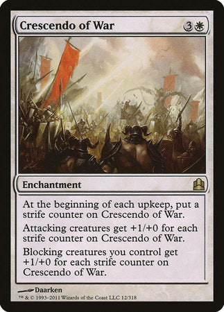 Crescendo of War [Commander 2011]