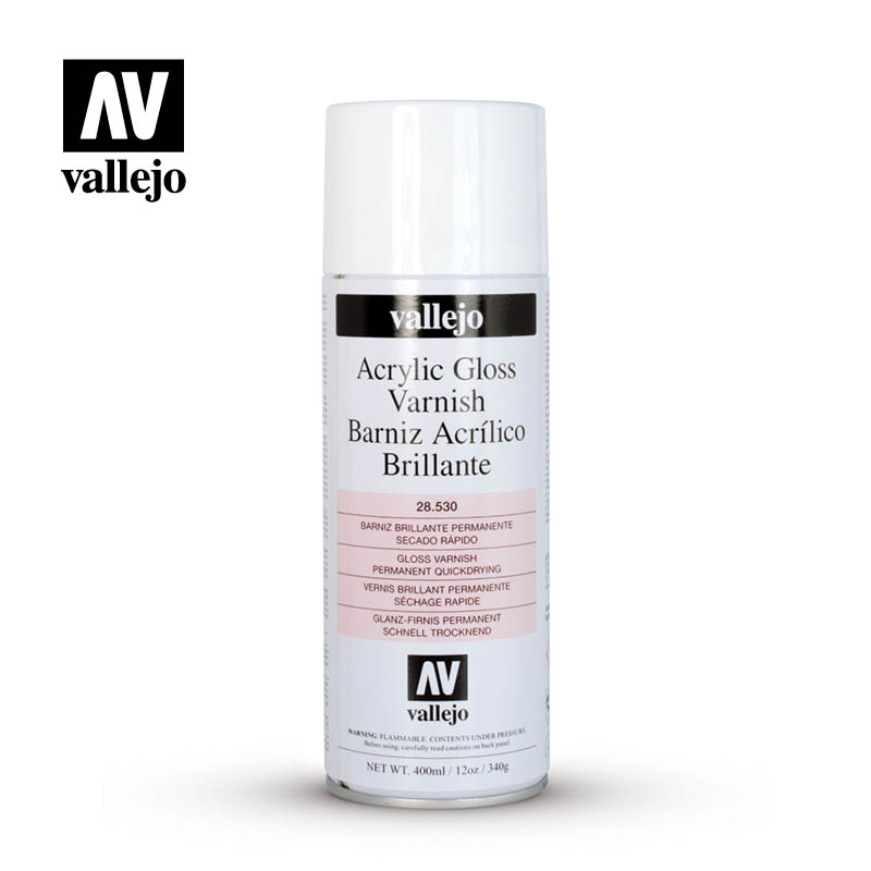 Vallejo: Spray Varnish - Gloss (400mL) (28.530)