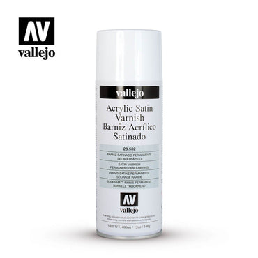 Vallejo Spray: Satin Varnish 400 mL