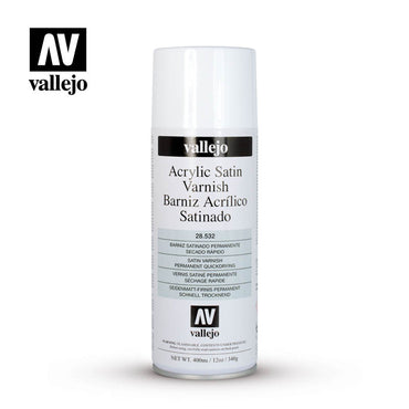 Vallejo: Spray Varnish - Satin (400mL) (28.532)