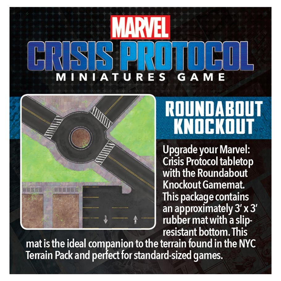 Roundabout Knockout Game Mat