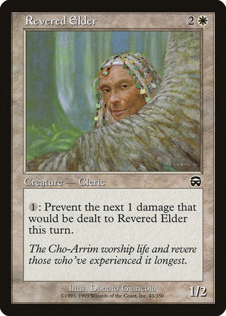 Revered Elder [Mercadian Masques]