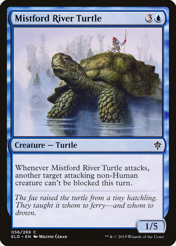 Mistford River Turtle [Throne of Eldraine]