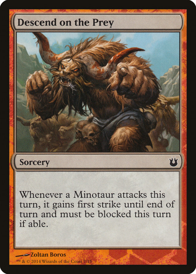 Descend on the Prey [Born of the Gods Hero's Path]