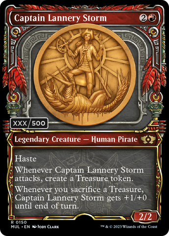 Captain Lannery Storm (Serialized) [Multiverse Legends]