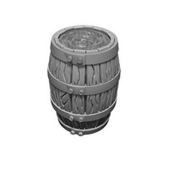RPG Minis: Barrel & Pile of Barrels