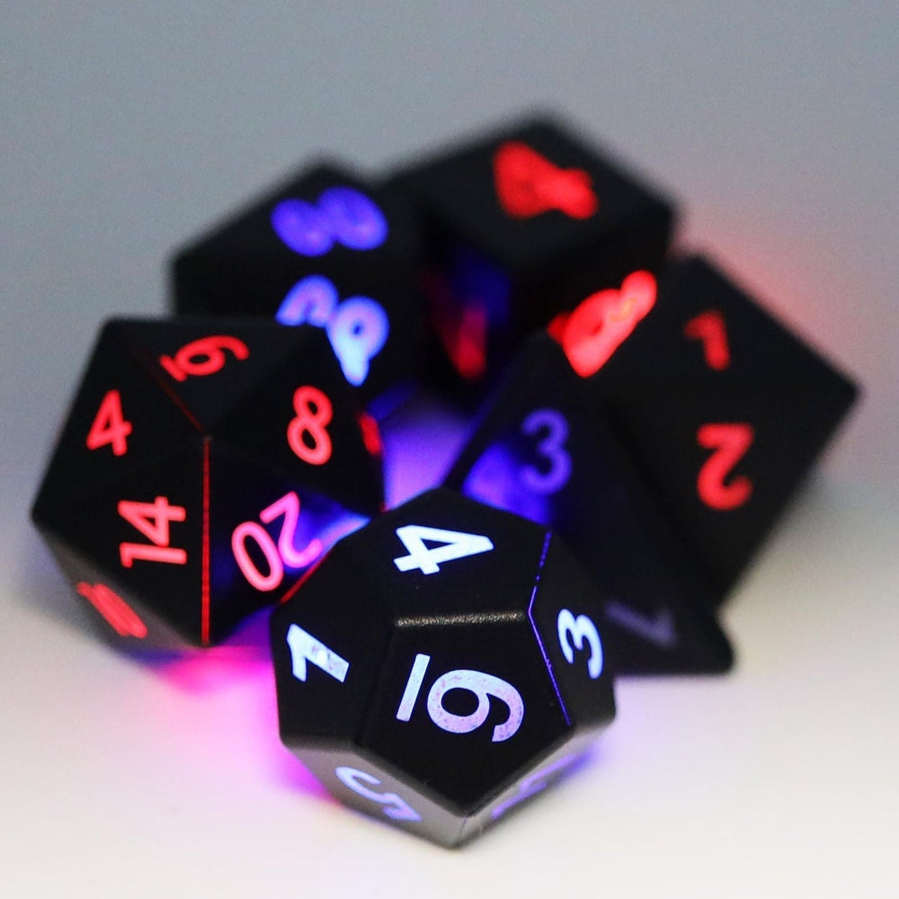 DM's Rave Light Up Dice Set