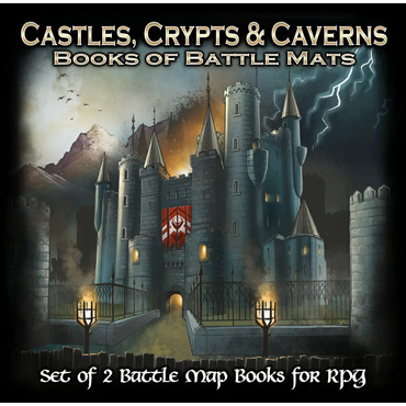 Book of Battle Matts: Castle, Crypts & Caverns