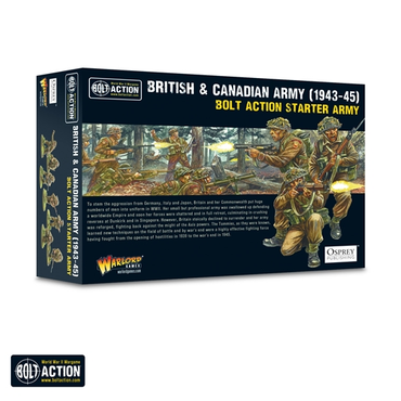 Bolt Action: British & Canadians Army (1943-45) Starter Army