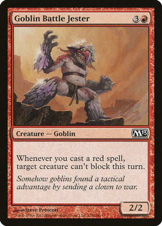 Goblin Battle Jester [Magic 2013]